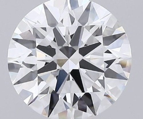 3.06 Carat Round Cut Lab Grown