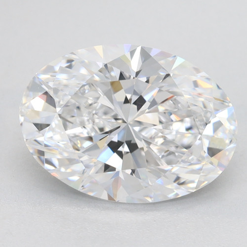 2.85 Carat Oval Lab Grown