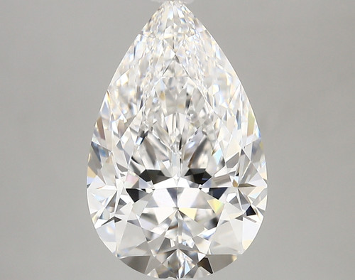 3.68 Carat Pear Lab Grown
