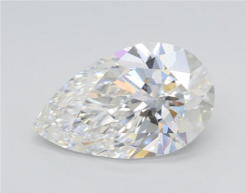 2.04 Carat Pear Lab Grown