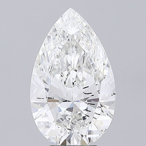 5.58 Carat Pear Lab Grown