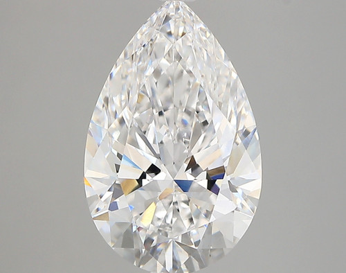 3.67 Carat Pear Lab Grown