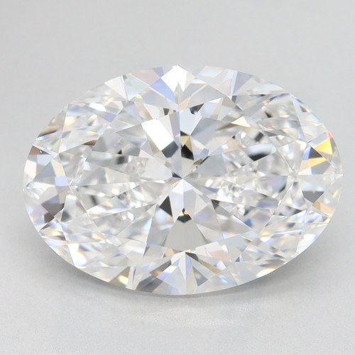 4.25 Carat Oval Lab Grown