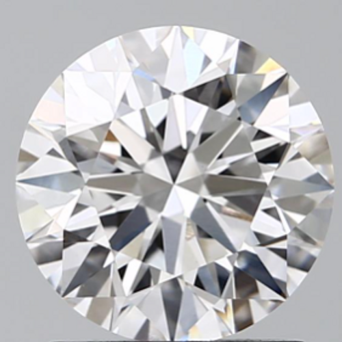1.55 Carat Round Cut Lab Grown