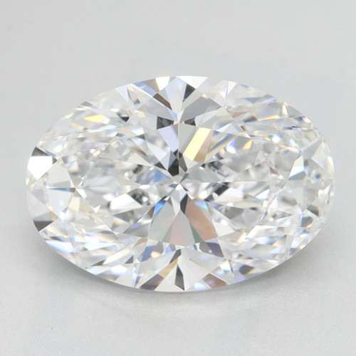 2.59 Carat Oval Lab Grown