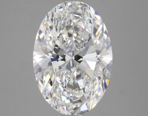 4.40 Carat Oval Lab Grown