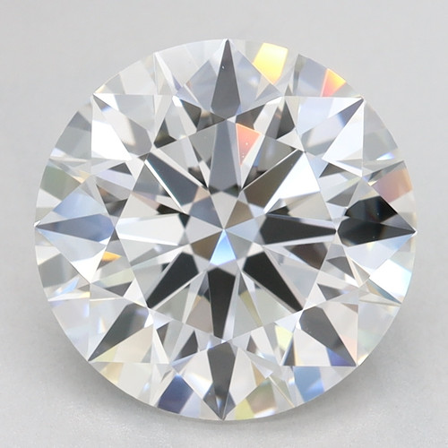 3.04 Carat Round Cut Lab Grown