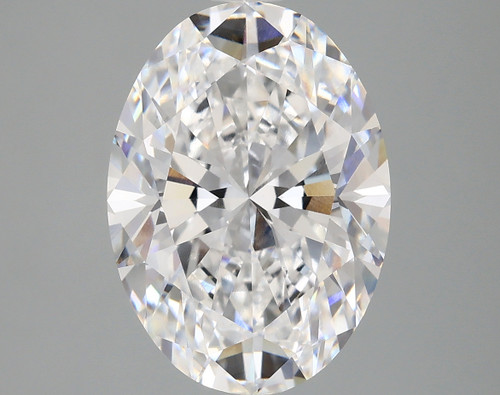 5.58 Carat Oval Lab Grown