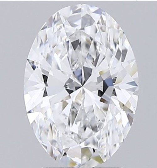 2.57 Carat Oval Lab Grown 2.57 Carat Oval Lab Grown