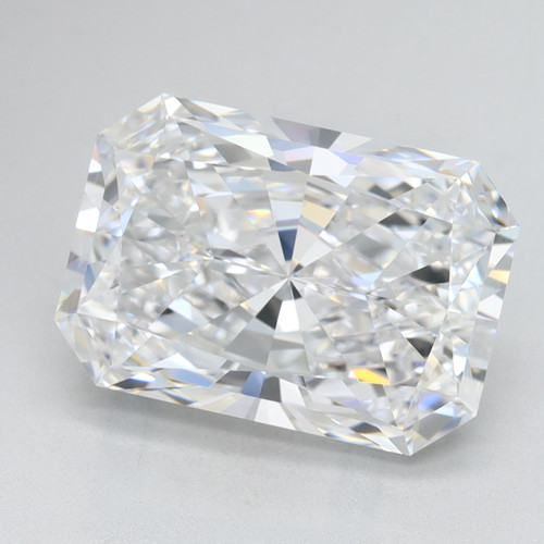 4.09 Carat Radiant Lab Grown