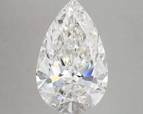 5.00 Carat Pear Lab Grown