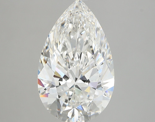 3.84 Carat Pear Lab Grown