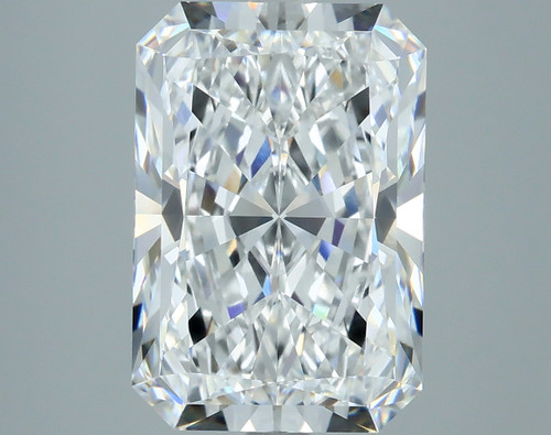 6.59 Carat Radiant Lab Grown