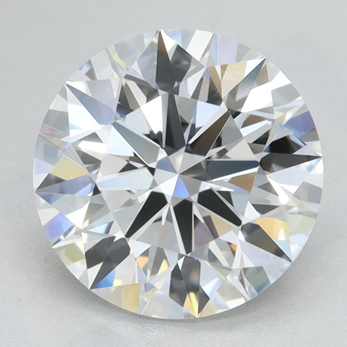 2.65 Carat Round Cut Lab Grown 2.65 Carat Round Cut Lab Grown