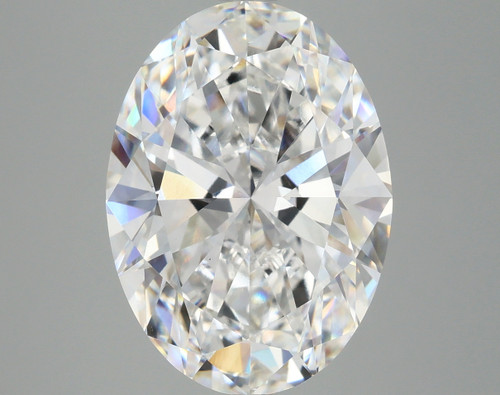 5.72 Carat Oval Lab Grown