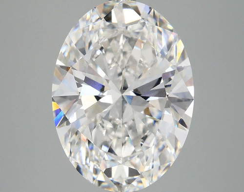 4.82 Carat Oval Lab Grown