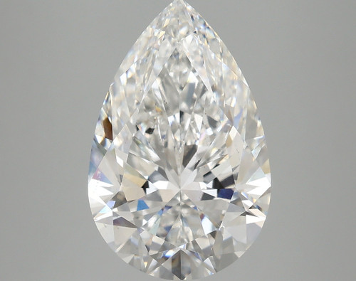 4.78 Carat Pear Lab Grown