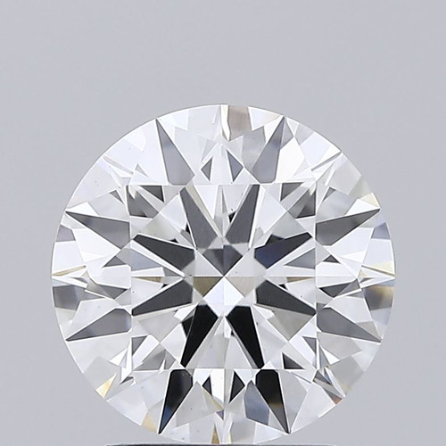 2.59 Carat Round Cut Lab Grown