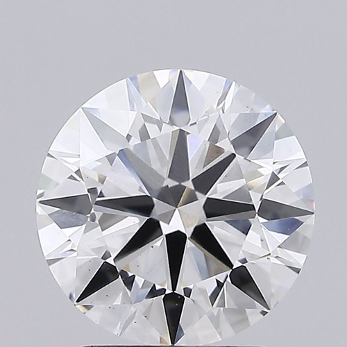 2.73 Carat Round Cut Lab Grown