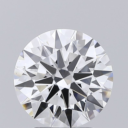 2.84 Carat Round Cut Lab Grown