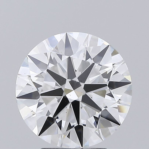 3.23 Carat Round Cut Lab Grown 3.23 Carat Round Cut Lab Grown
