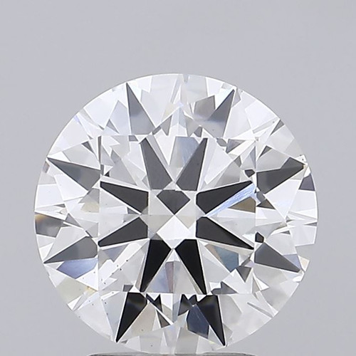 3.29 Carat Round Cut Lab Grown