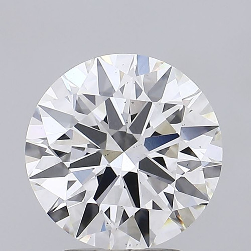 3.32 Carat Round Cut Lab Grown 3.32 Carat Round Cut Lab Grown