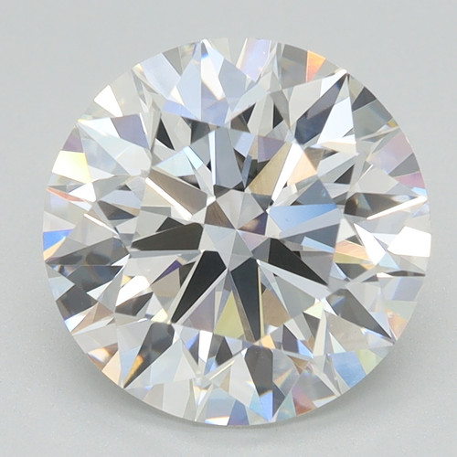 2.84 Carat Round Cut Lab Grown