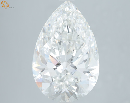 4.41 Carat Pear Lab Grown
