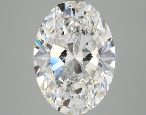 4.64 Carat Oval Lab Grown