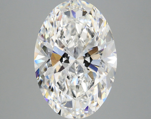 4.89 Carat Oval Lab Grown
