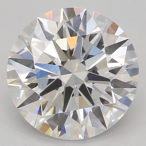 2.52 Carat Round Cut Lab Grown 2.52 Carat Round Cut Lab Grown
