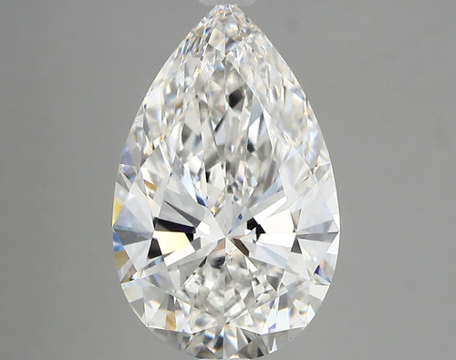 4.05 Carat Pear Lab Grown