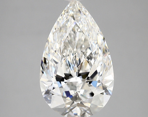 3.67 Carat Pear Lab Grown