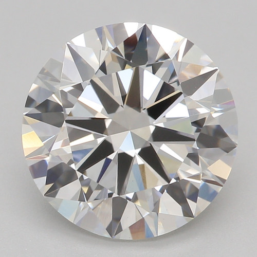 2.53 Carat Round Cut Lab Grown