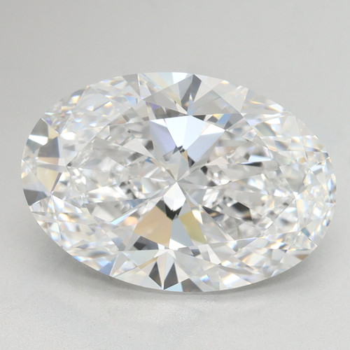 4.18 Carat Oval Lab Grown