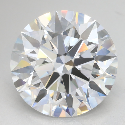 5.14 Carat Round Cut Lab Grown