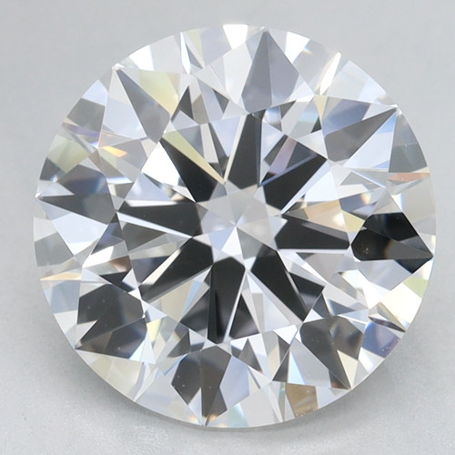 3.01 Carat Round Cut Lab Grown