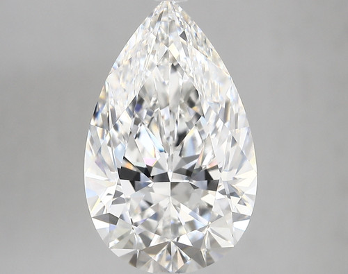 4.54 Carat Pear Lab Grown