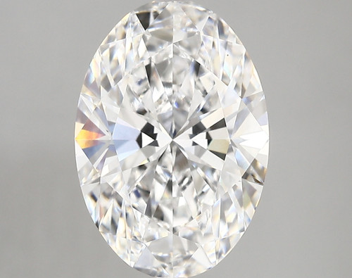 4.04 Carat Oval Lab Grown