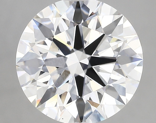 4.34 Carat Round Cut Lab Grown 4.34 Carat Round Cut Lab Grown