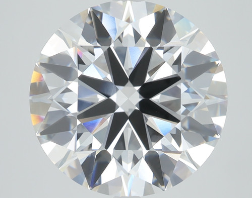 5.55 Carat Round Cut Lab Grown