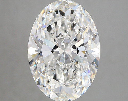 4.37 Carat Oval Lab Grown