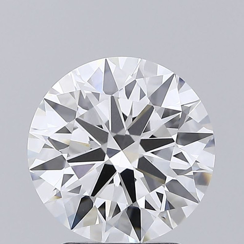 2.74 Carat Round Cut Lab Grown