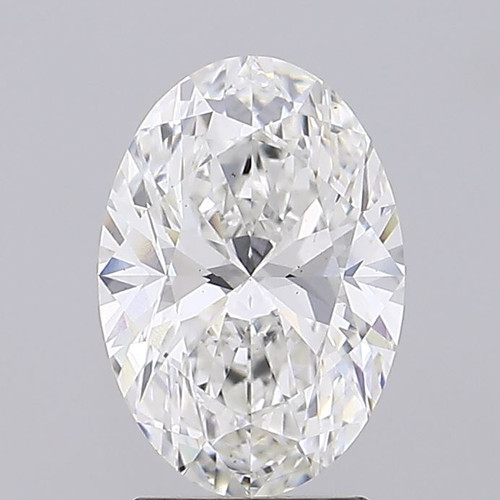 2.74 Carat Oval Lab Grown