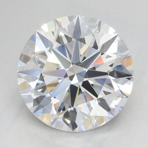 2.01 Carat Round Cut Lab Grown