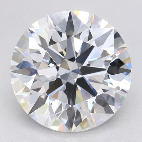 4.57 Carat Round Cut Lab Grown