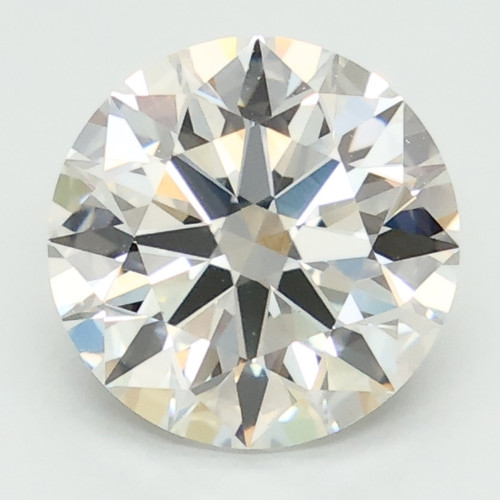 2.01 Carat Round Cut Lab Grown