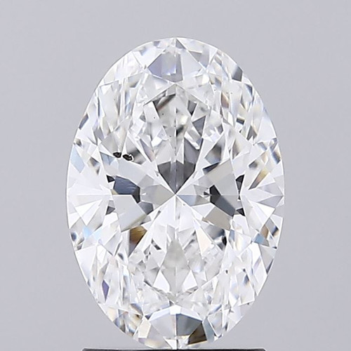2.08 Carat Oval Lab Grown 2.08 Carat Oval Lab Grown
