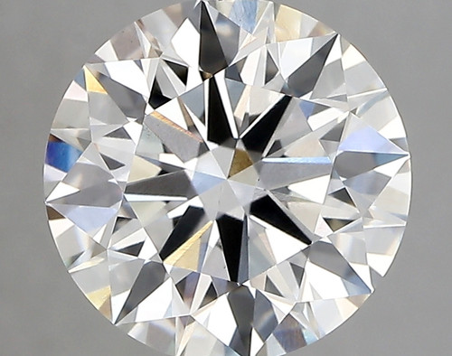 3.41 Carat Round Cut Lab Grown